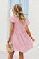 Swiss Dot Ribbon Front Dress