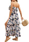 Tube Layered Floral Print Dress