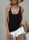 Knit Scoop Neck Tank Top