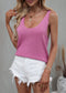 Knit Scoop Neck Tank Top