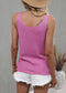 Knit Scoop Neck Tank Top