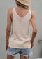 Knit Scoop Neck Tank Top