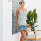 Ruffle Hem Boho Dress