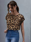 Round Neck Rolled Sleeve Tee