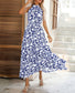 Halter Neck Tiered Summer Dress