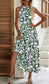 Halter Neck Tiered Summer Dress