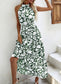 Halter Neck Tiered Summer Dress