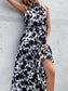 Halter Neck Tiered Summer Dress