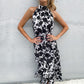 Halter Neck Tiered Summer Dress