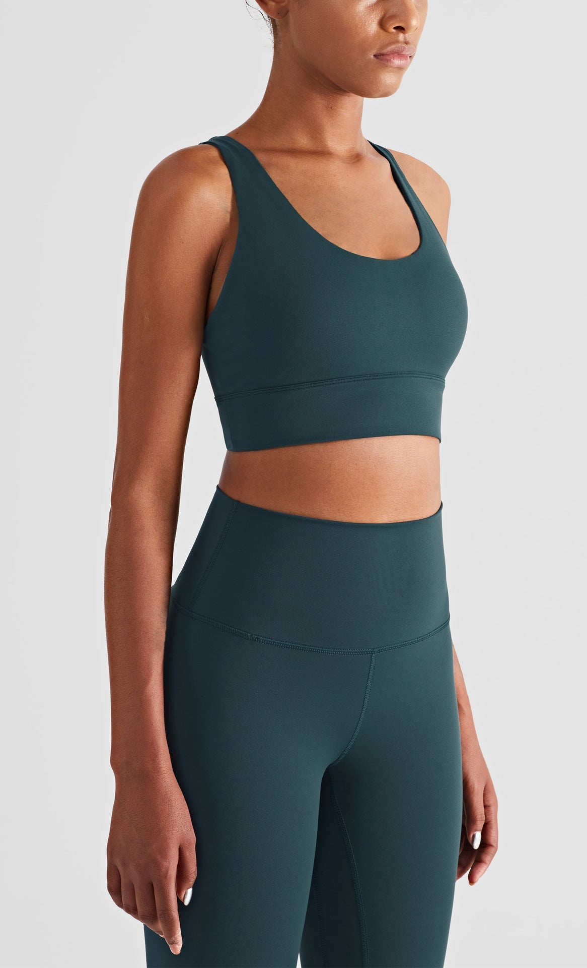 Soft Buttery Cross Back Fitness Sports Bra