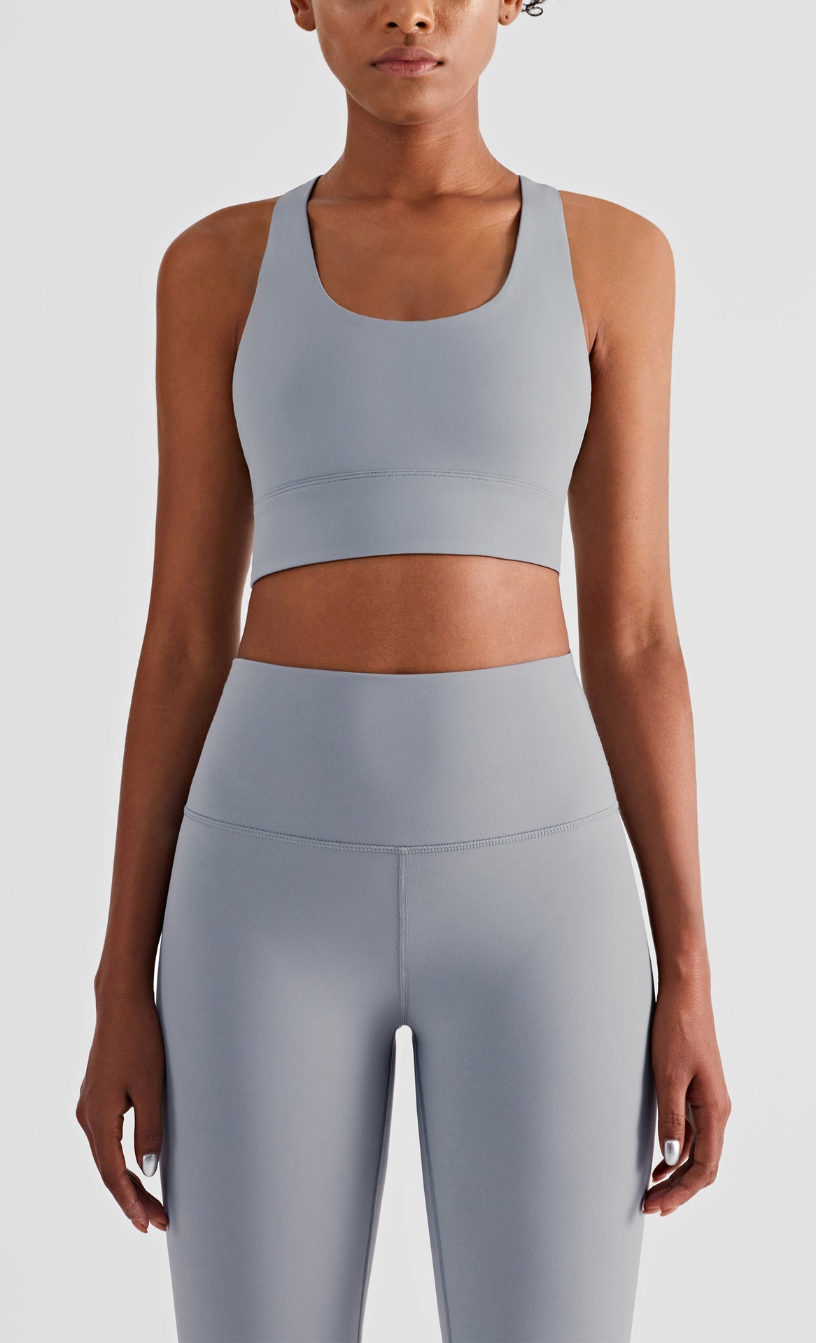 Soft Buttery Cross Back Fitness Sports Bra