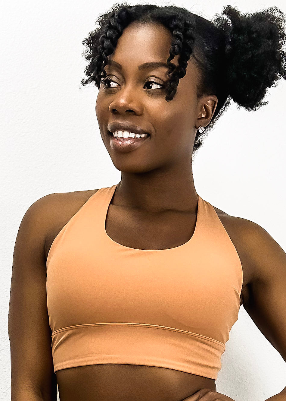 Soft Buttery Cross Back Fitness Sports Bra