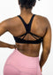 Soft Buttery V-Shape Back Straps Fitness Sports Bra