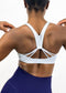 Soft Buttery V-Shape Back Straps Fitness Sports Bra