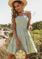 Cutout Tie Back Summer Dress