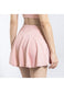 Mini Ruffled Flounce Lined Circle Tennis Skirt