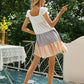 Square Neck Tiered Summer Dress