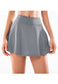 Breathable Ruffled Active Skirt