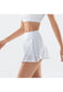 Breathable Ruffled Active Skirt