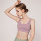 Double Strap Twist Back Sports Bra