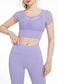 Mesh Cover Sports Bra Top