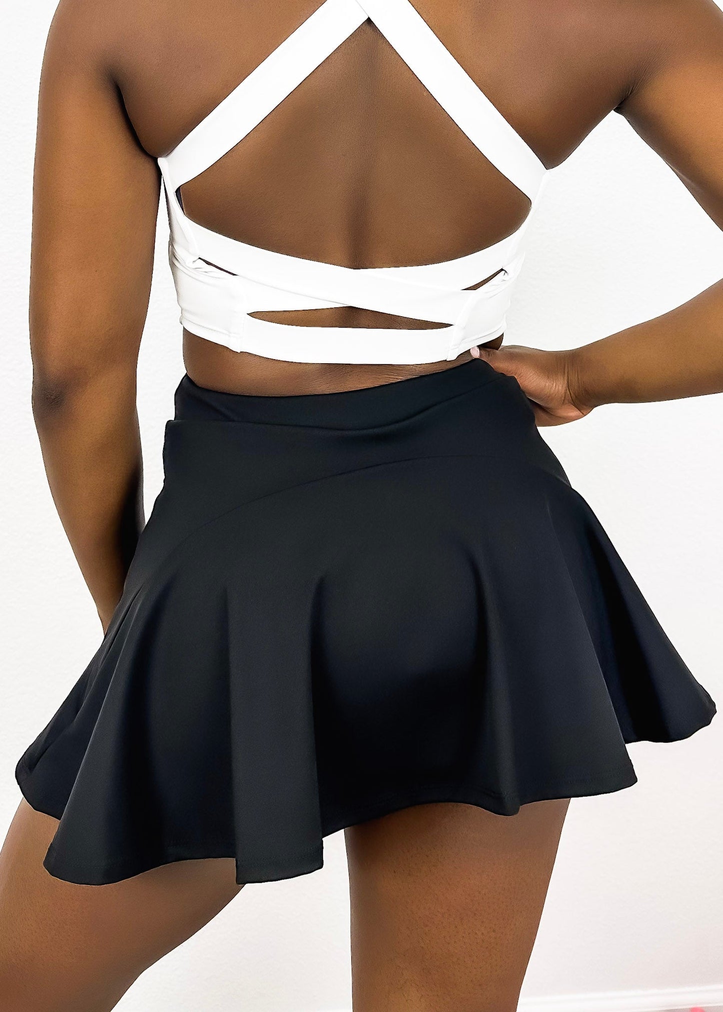 Mini Ruffled Tennis Skort