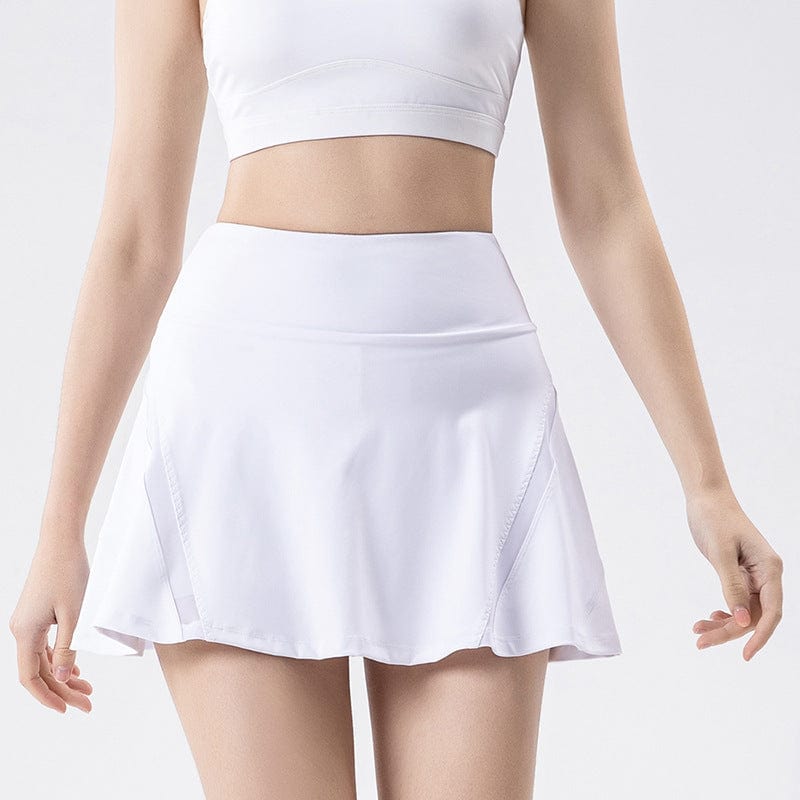 Mesh Paneling Active Skort