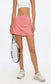 Ruffled Back Mid Rise Tennis Skort