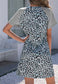 Two Tone Raglan Sleeve Dress