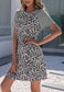 Two Tone Raglan Sleeve Dress