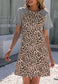 Two Tone Raglan Sleeve Dress