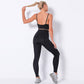 Racerback Strappy Two Piece Set