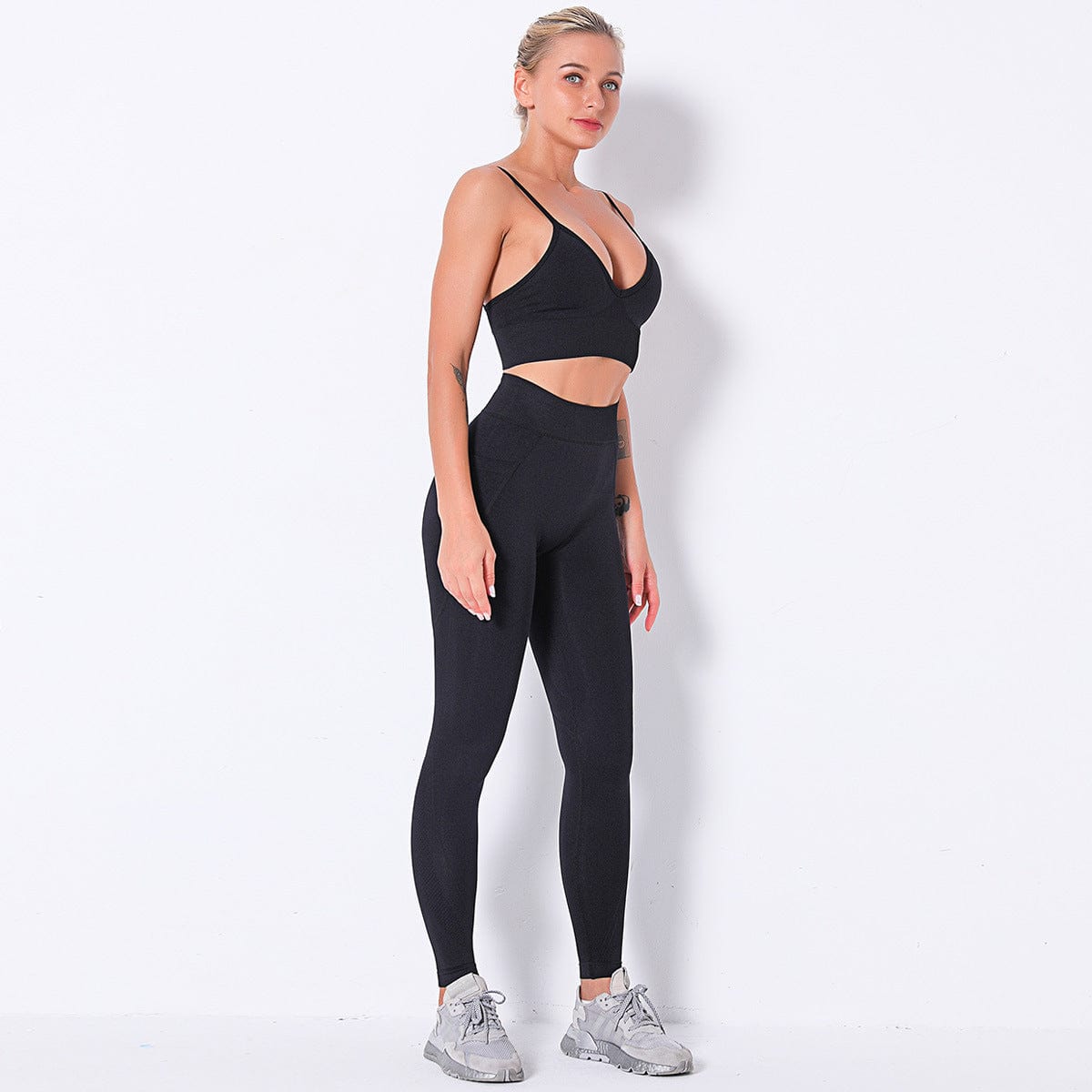 Racerback Strappy Two Piece Set