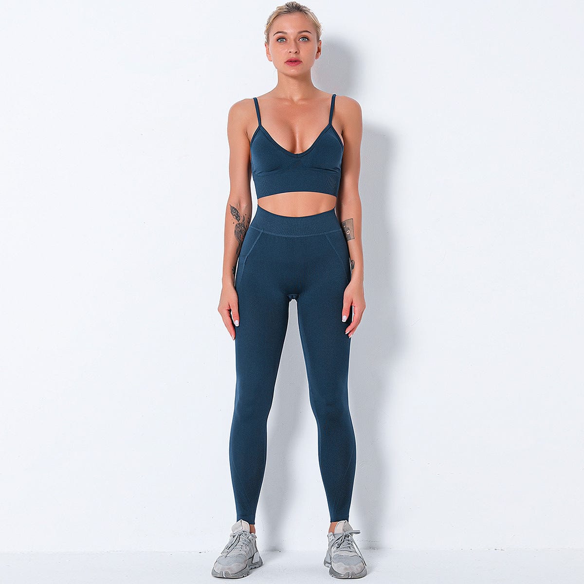 Racerback Strappy Two Piece Set