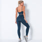 Racerback Strappy Two Piece Set