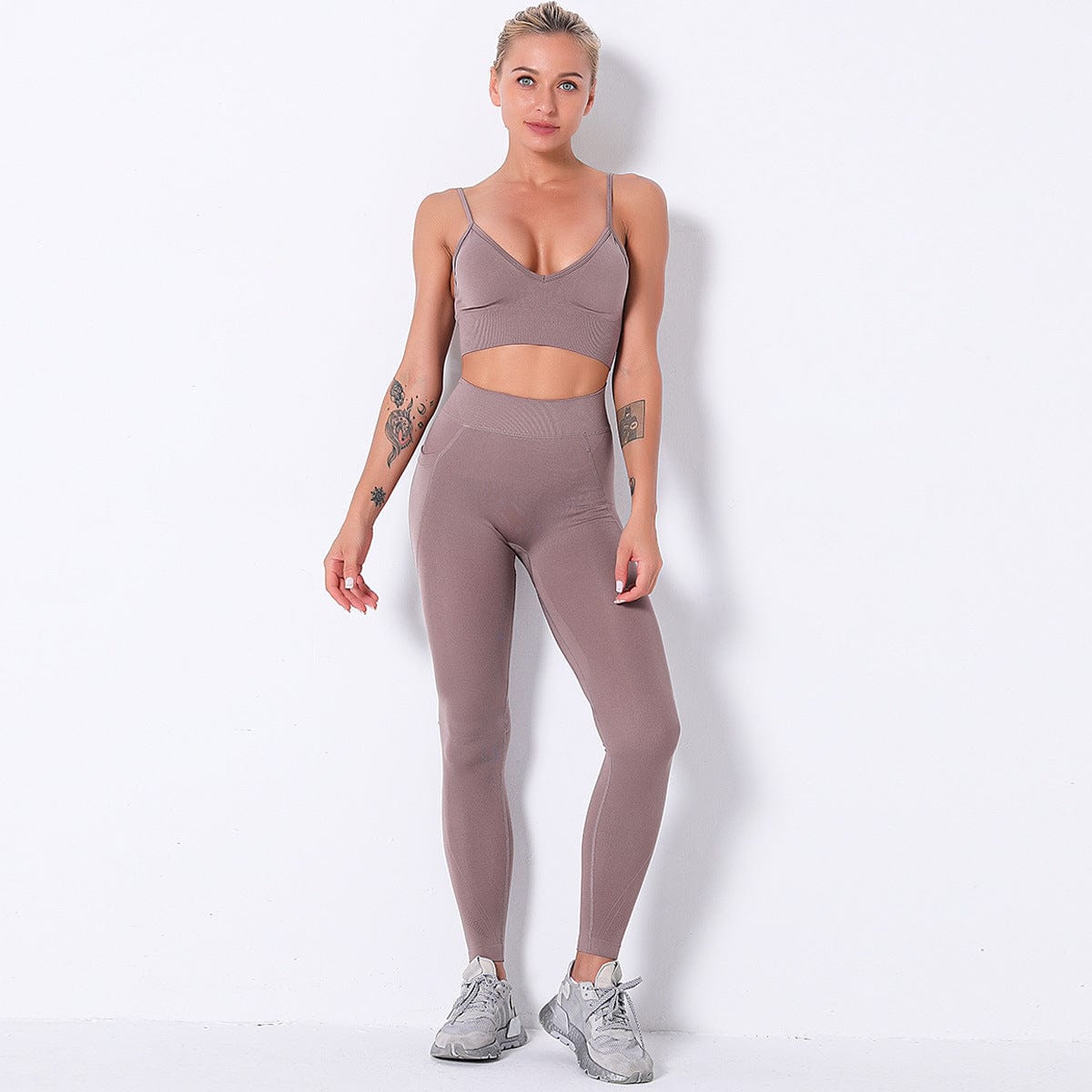 Racerback Strappy Two Piece Set