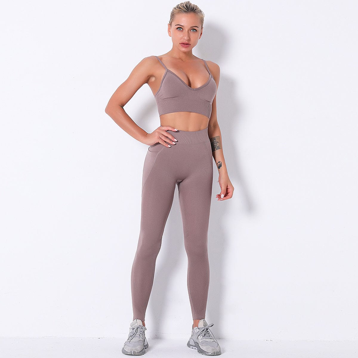 Racerback Strappy Two Piece Set