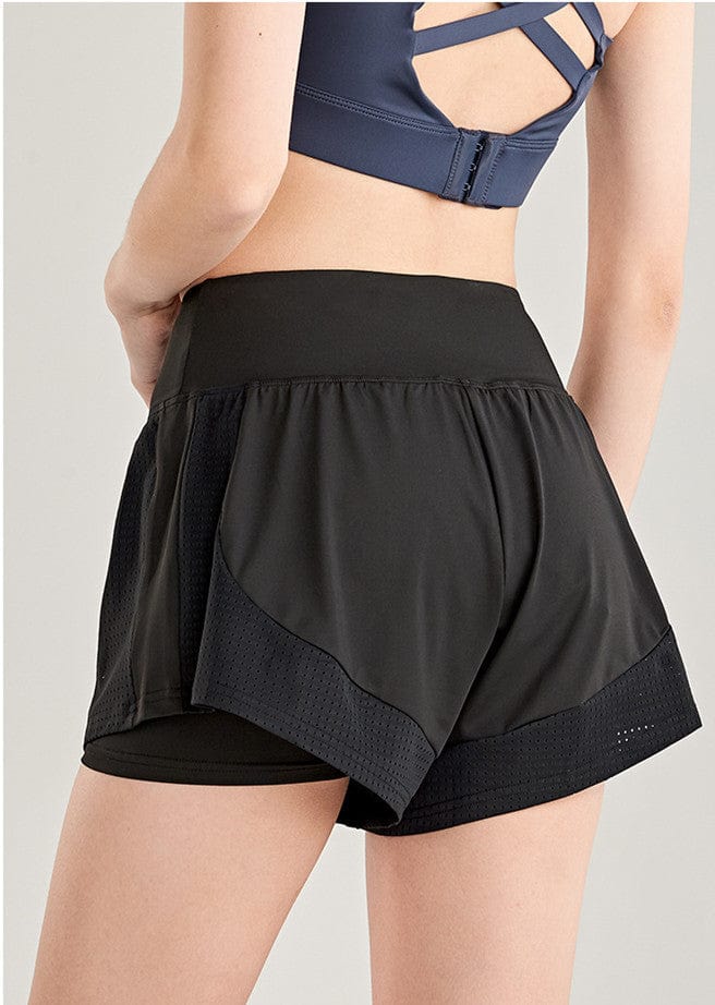 Low Waisted Breathable Active Shorts