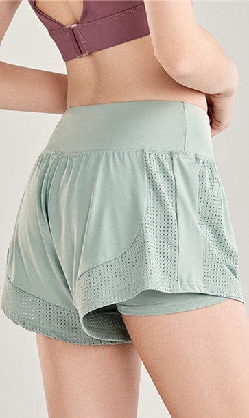 Low Waisted Breathable Active Shorts