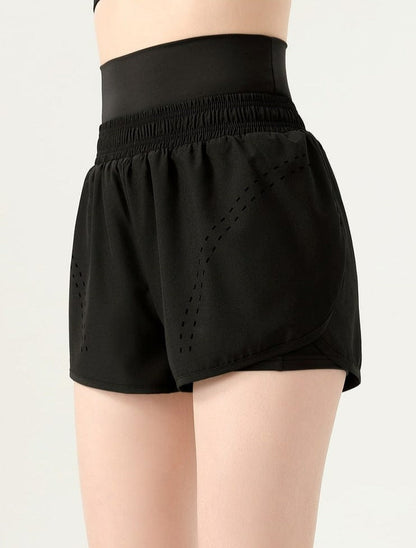 High Rise Waist Band Active Shorts