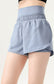 High Rise Waist Band Active Shorts