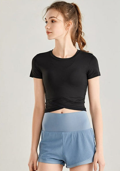 Fitted Cropped Tee