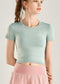 Fitted Cropped Tee