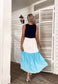 Triple Tone Tiered Summer Dress