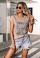 Leopard Print Square T-Shirt