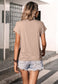 Leopard Print Square T-Shirt