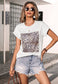 Leopard Print Square T-Shirt