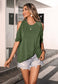 Cold Shoulder Loose Shirt