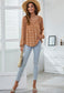 Classic V Neck Floral Blouse