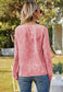 Leopard Print Long Sleeve Top